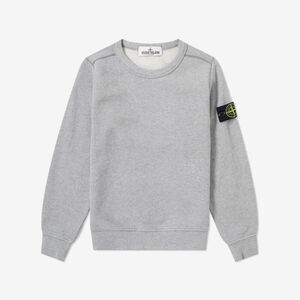 Stone Island Junior Crew Sweatshirt - Melange Grey size 8 NWT in packaging‎